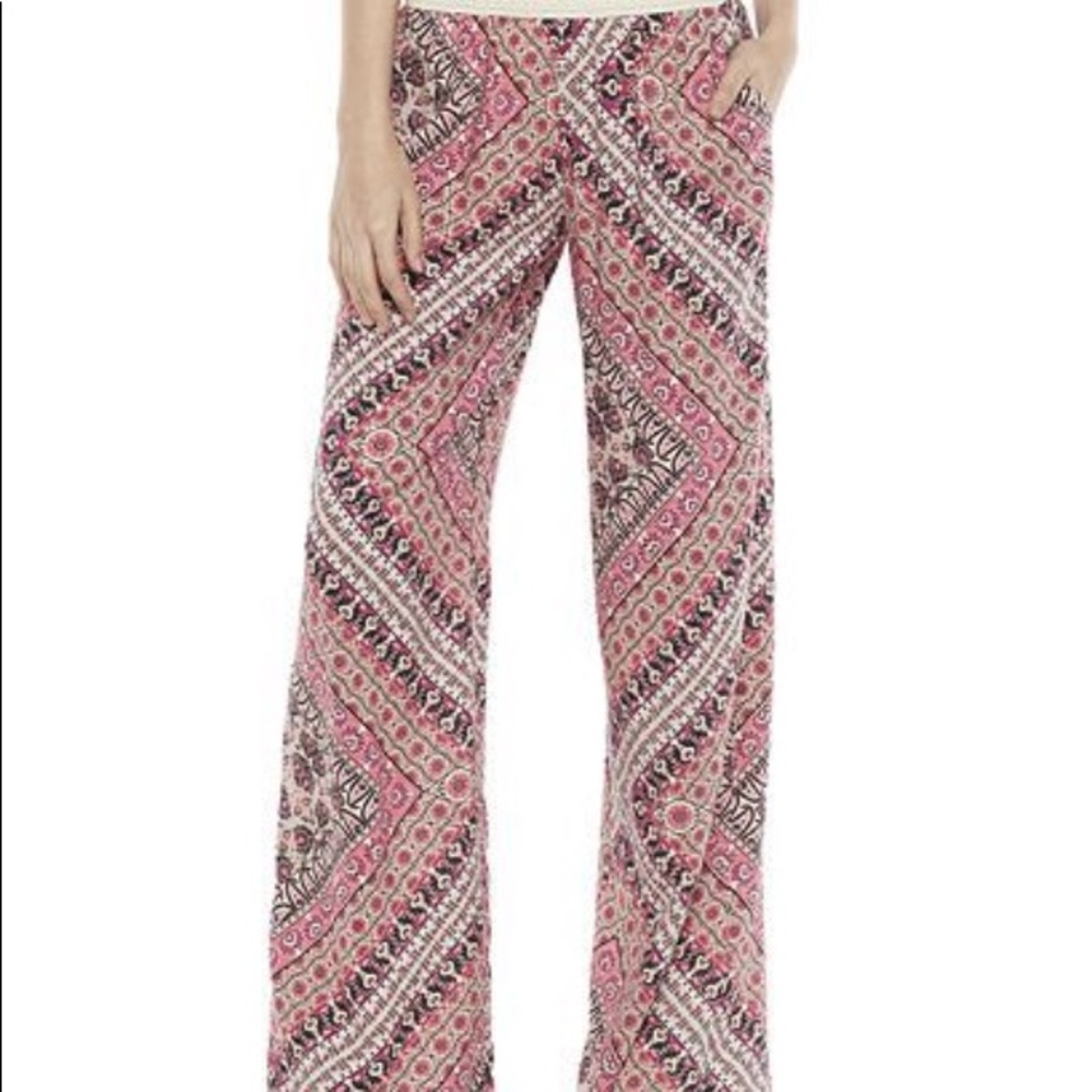Boho Palazzo Pants Size M Joe B - Picture 8 of 8